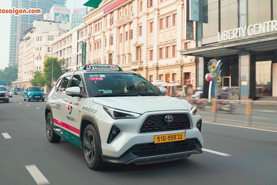 Dùng xe hybrid để chạy dịch vụ taxi, tài xế Taxi Vinasun tiết kiệm gần 45 triệu đồng mỗi năm