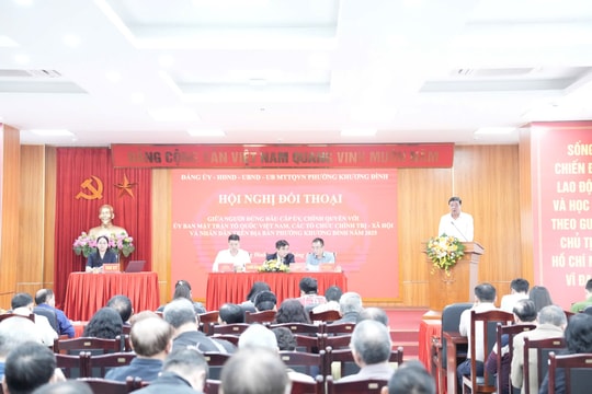 Phường Khương Đình thực hiện tốt chính sách an sinh xã hội