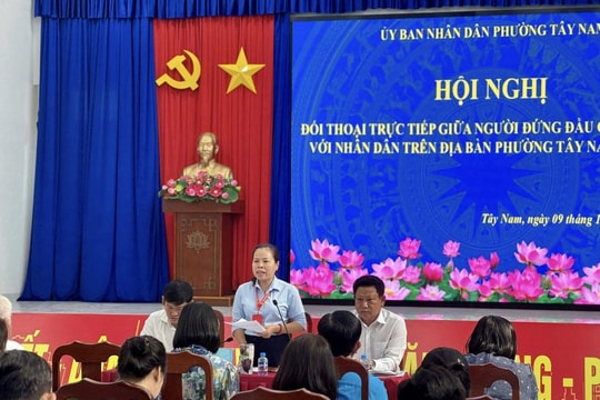TP Hồ Chí Minh Phường Tây Nam tạo đồng thuận trong triển khai chuyển đổi số