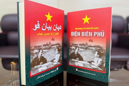 Cuốn sách “Điện Biên Phủ” của Đại tướng Võ Nguyên Giáp đến với độc giả các quốc gia Ả Rập