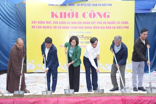 Kiều Phú xóa nhà xuống cấp, lan tỏa chính sách lớn vì an sinh
