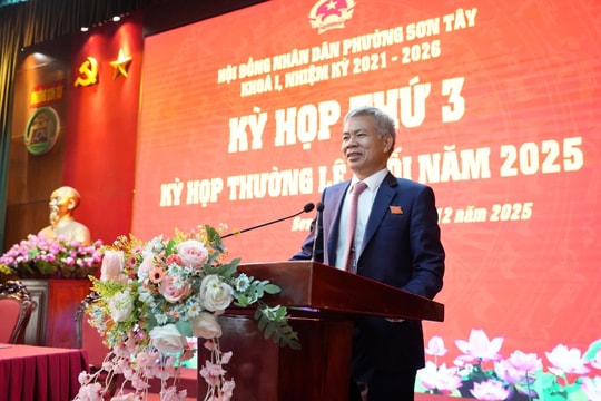 HĐND phường Sơn Tây: Hoàn thành toàn bộ 12 chỉ tiêu kinh tế - xã hội năm 2025