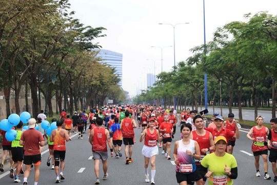 Ngày hội chạy bộ lớn nhất thành phố Hồ Chí Minh thu hút 23.000 người