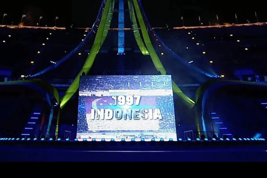 Nước chủ nhà Thái Lan mắc sự cố  trong Lễ khai mạc SEA Games 33