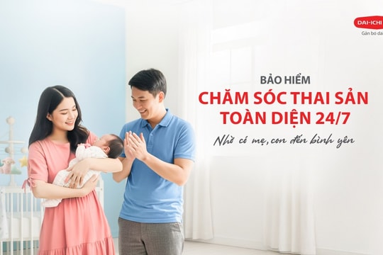 Dai-ichi Life Việt Nam chính thức ra mắt sản phẩm bảo hiểm Chăm sóc thai sản toàn diện 24/7