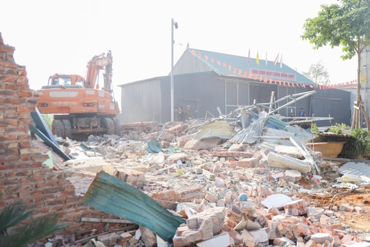 Kiều Phú cưỡng chế dứt điểm công trình vi phạm, lập lại kỷ cương quản lý đất đai