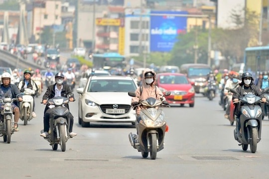 Bắc Bộ ngày nắng ấm, đêm lạnh và có mưa nhỏ rải rác