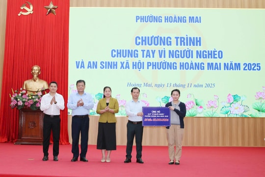 Hoàng Mai không có hộ nghèo, tái nghèo và quyết giảm hộ cận nghèo bền vững