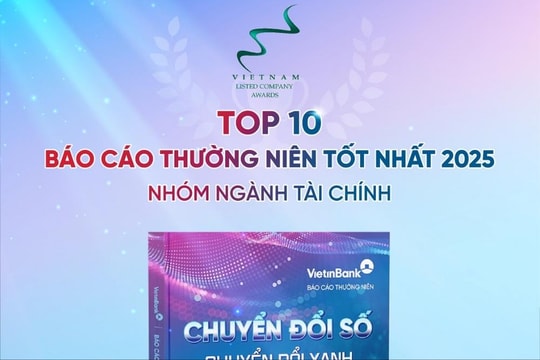 Hai giải thưởng uy tín ghi nhận nỗ lực minh bạch trong hoạt động quản trị của VietinBank