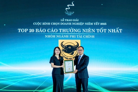 Bình Điền vào Top 20 Doanh nghiệp có Báo cáo Thường niên tốt nhất