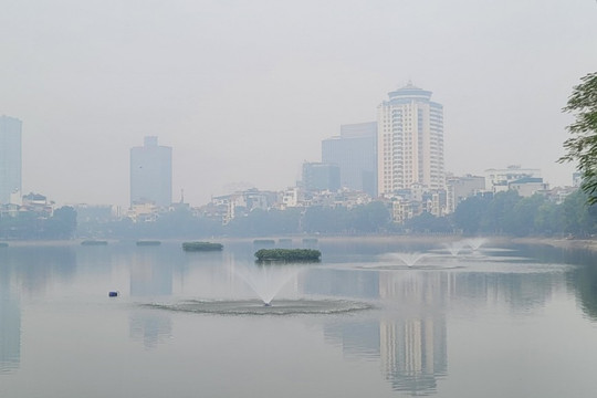 Bắc Bộ có sương mù, Trung Bộ cục bộ có mưa rất to