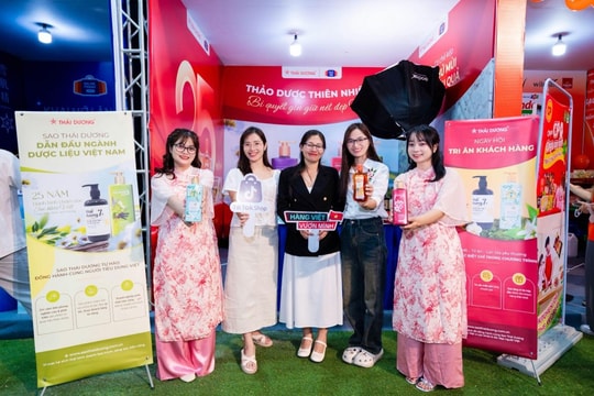 Từ tinh hoa Việt đến niềm tin số: Sao Thái Dương ghi dấu ấn mạnh mẽ tại Online Friday 2025