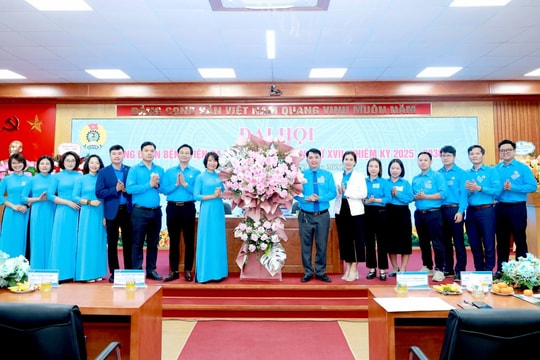 TRỰC TUYẾN: Đại hội Công đoàn Bệnh viện Đa khoa Hà Đông lần thứ XVII, nhiệm kỳ 2025 - 2030