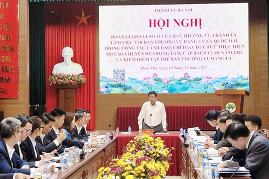 Quốc Oai đạt nhiều kết quả nổi bật, kiến nghị loạt cơ chế gỡ nút thắt phát triển