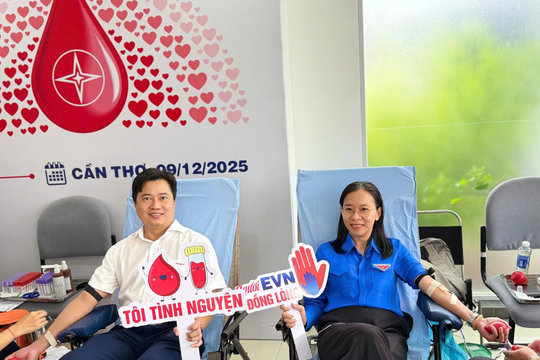 EVNGENCO2 hưởng ứng Tuần lễ hồng EVN lần thứ XI