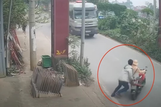 Hà Nội: Xử lý nghiêm người đẩy cảnh sát giao thông vào đầu xe tải