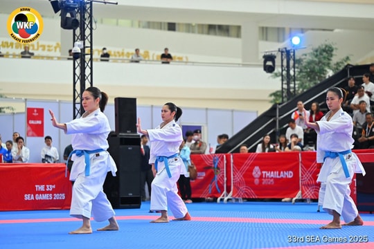 SEA Games 33: Karate, taekwondo giành thêm 2 tấm Huy chương vàng cho thể thao Việt Nam