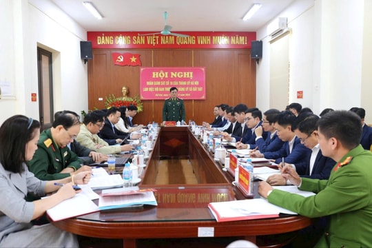 Đoàn giám sát số 16 của Ban Thường vụ Thành ủy Hà Nội làm việc với xã Bất Bạt