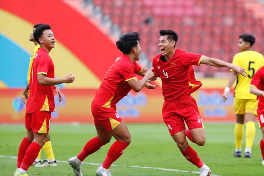 U22 Việt Nam giành vé vào bán kết SEA Games 33