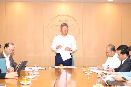 Phó Chủ tịch UBND thành phố Hà Nội Nguyễn Mạnh Quyền yêu cầu đầu tư đê điều, thủy lợi đồng bộ, hiện đại