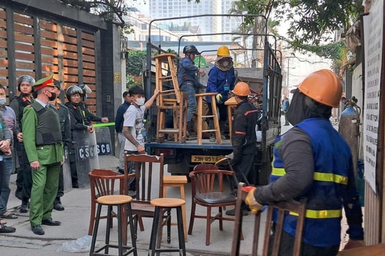 Phường Tây Hồ: Quyết tâm bàn giao mặt bằng phục vụ thi công tuyến đường Đặng Thai Mai đúng tiến độ