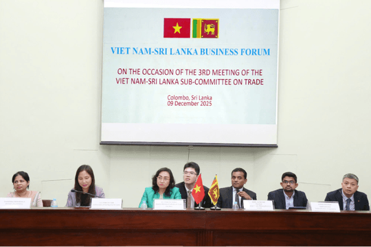 Tăng cường hợp tác song phương và kết nối doanh nghiệp  Việt Nam – Sri Lanka