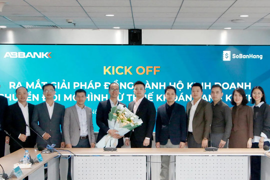 ABBANK hợp tác sổ bán hàng: Đồng hành cùng hộ kinh doanh minh bạch tài chính, tối ưu vận hành