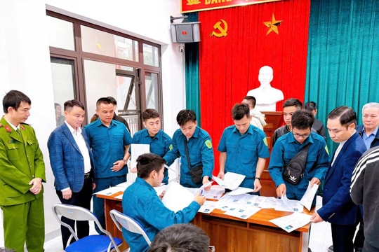 Thanh Liệt: 150 công dân khám tuyển nghĩa vụ quân sự lần 2