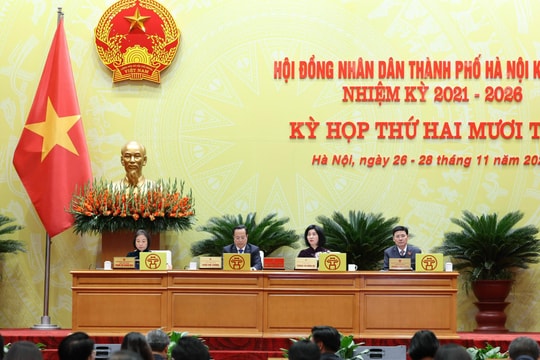 Kỳ họp thứ 29, HĐND TP Hà Nội sẽ xem xét nhiều nội dung quan trọng cho sự phát triển Thủ đô