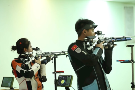 Thắng Thái Lan, bắn súng Việt Nam giành Huy chương vàng đầu tiên tại SEA Games