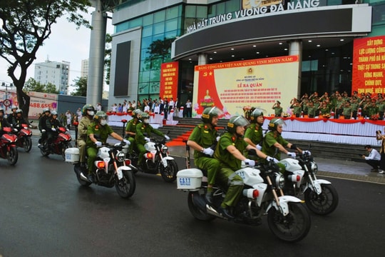Công an Đà Nẵng ra quân trấn áp tội phạm dịp cao điểm cuối năm