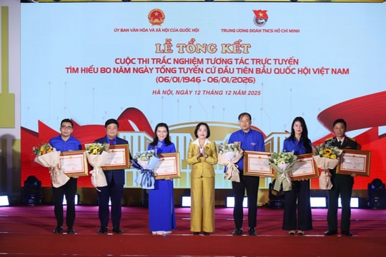 Hơn 7,3 triệu lượt thi trực tuyến tìm hiểu về Quốc hội