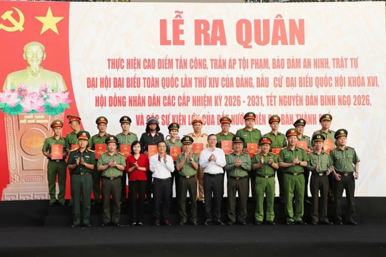 Cần Thơ ra quân cao điểm trấn áp tội phạm, giữ vững an ninh trật tự