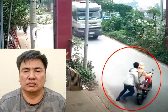 Kẻ đẩy CSGT vào đầu xe tải bị khởi tố tội danh Giết người
