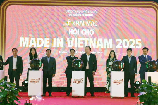 Hội chợ Made in Vietnam” 2025: Tăng cường kết nối giao thương, đưa hàng Việt đến tay người tiêu dùng