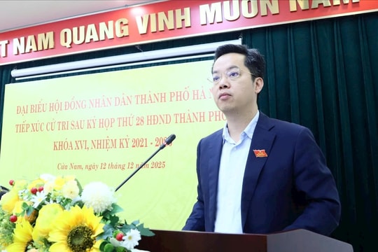 Cử tri kiến nghị sớm công bố quy hoạch phân khu đô thị sông Hồng
