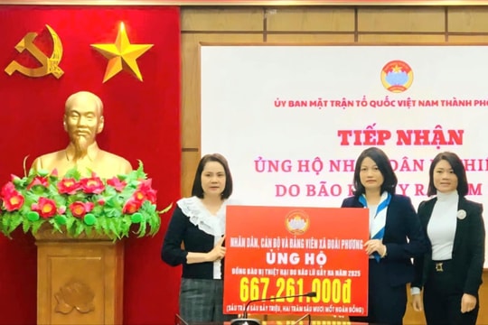 Xã Đoài Phương: Dấu ấn từ phong trào "Chung tay vì người nghèo"