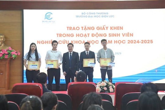 Trường Đại học Điện lực: Lan tỏa tinh thần nghiên cứu khoa học trong sinh viên
