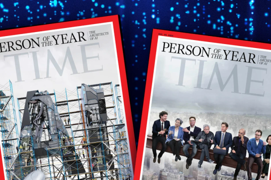 Tạp chí TIME vinh danh “Các kiến trúc sư của AI” là Nhân vật của năm 2025