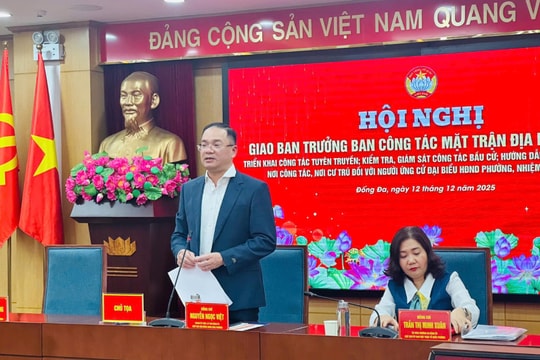 Tổ đại biểu số 3 HĐND Hà Nội tiếp xúc cử tri 5 phường