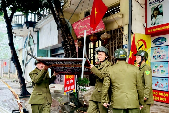 Nam Phù quyết liệt chấn chỉnh vi phạm trật tự đô thị