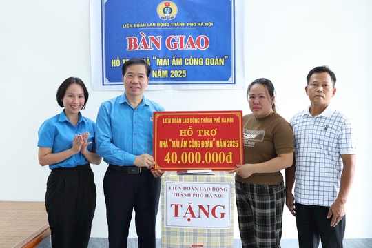 Mái ấm Công đoàn - điểm tựa an sinh cho người lao động Thủ đô