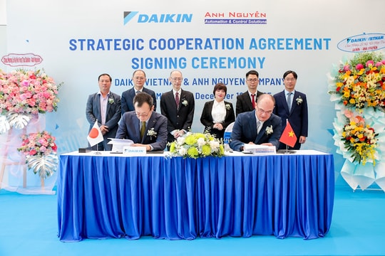 Daikin Vietnam hợp tác cùng Công ty Anh Nguyên: "Mảnh ghép" lý tưởng cho kỷ nguyên tòa nhà thông minh