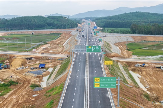 Dự án lớn nhất của cao tốc Bắc-Nam giai đoạn 2021-2025 đã sẵn sàng thông tuyến