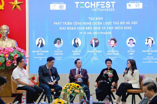 TECHFEST Việt Nam 2025: Nhiều kiến nghị về phát triển công nghệ chiến lược cho Thủ đô