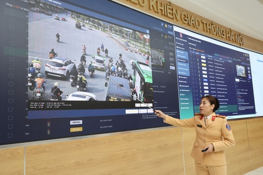 Công an Hà Nội chính thức vận hành hệ thống camera AI