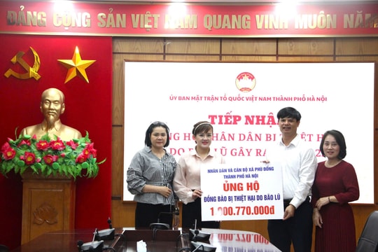 Mặt trận Tổ quốc xã Phù Đổng chung sức duy trì xóa nghèo bền vững