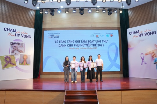 Hàng nghìn phụ nữ yếu thế được tầm soát ung thư miễn phí