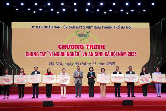 Lan tỏa dấu ấn nhân ái - Đòn bẩy an sinh xã hội của Thủ đô