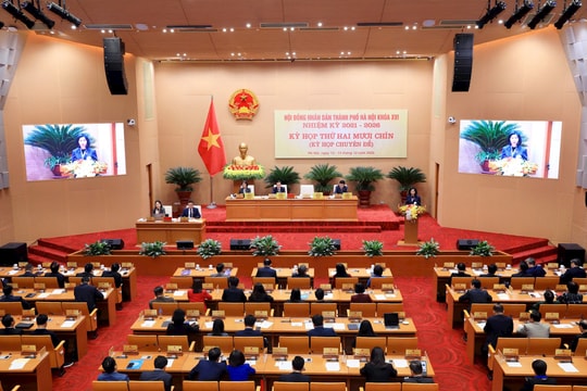 Bế mạc kỳ họp thứ hai mươi chín, HĐND thành phố Hà Nội khóa XVI